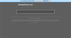 Desktop Screenshot of dostaquitosnc.com